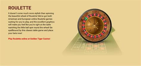 online roulette golden tiger|Online Roulette .